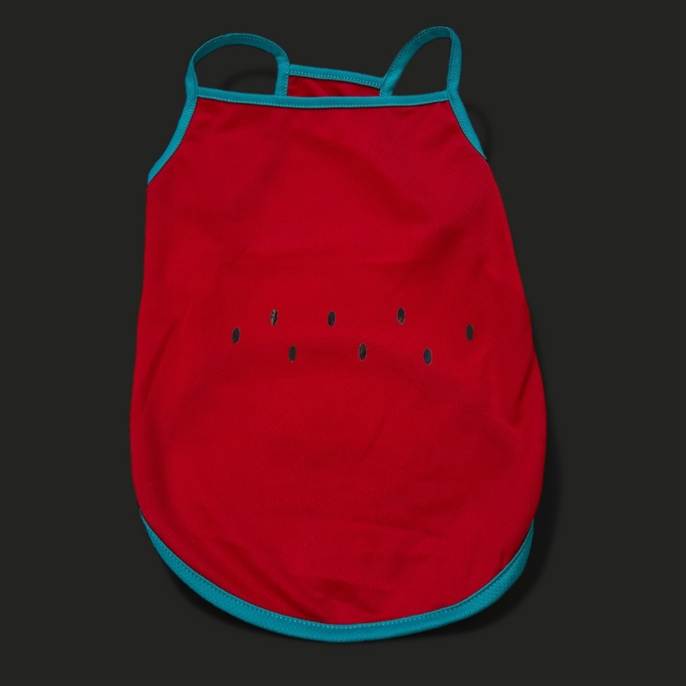NEW Watermelon Dog Halloween Costume Tank Top Small/Medium Fall Fruit Pet Puppy - Picture 1 of 4